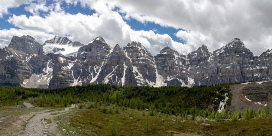 Montañas del parque nacional Banff
